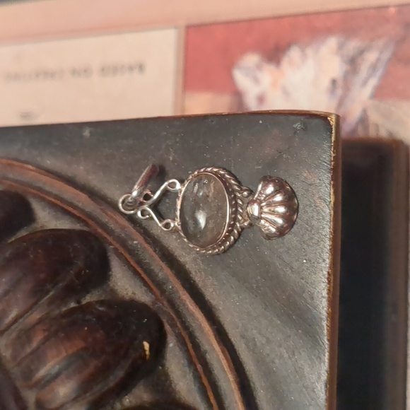 Jewelry - 🌙 Sterling Silver Moonstone Pendant